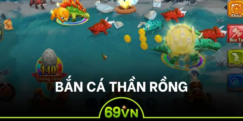 Phòng game có trong săn cá Thần Rồng hôm nay